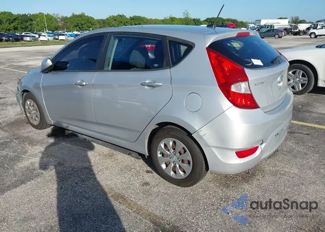 2016 Hyundai Accent Se из США, поврежденный, VIN KMHCT5AEXGU260349